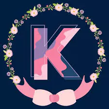 i love k and k letter wallpaper